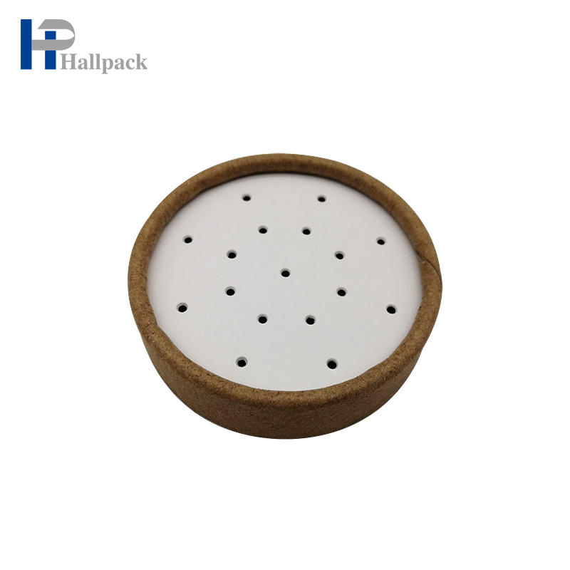 O tubo de papel da textura do tubo de papel tecido reciclou tubos do cartão para o alimento do pó