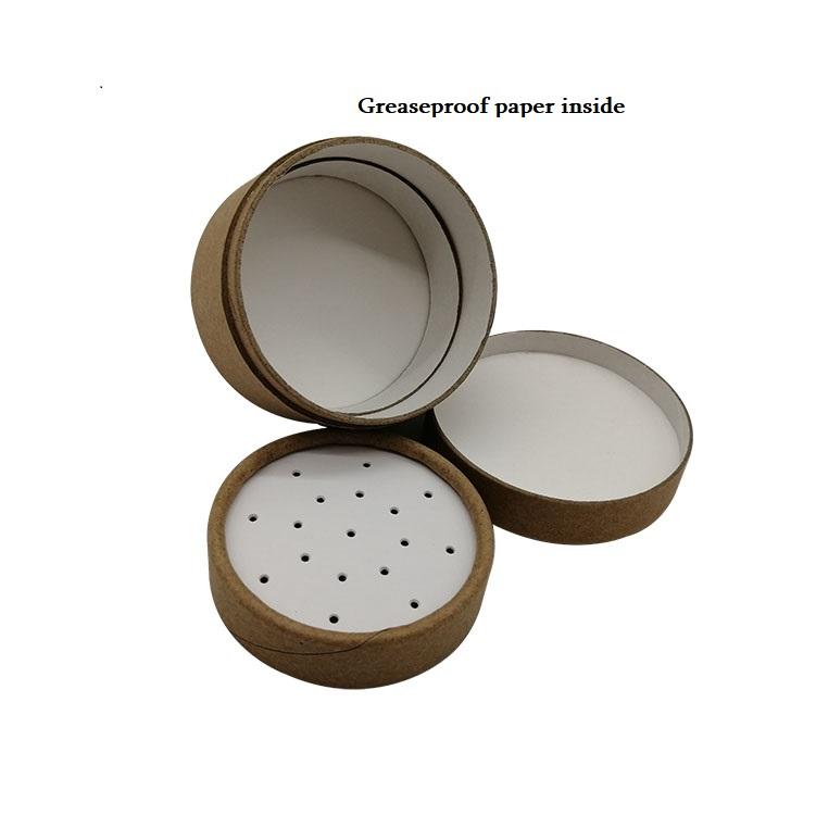 Alta qualidade com tubo de papel peneira, tubo de papel biodegradável para embalagem de sal