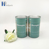 Tubo de papel redondo do papel de chá que empacota o tubo de papel de colocação em latas do alimento das latas com tampa do metal