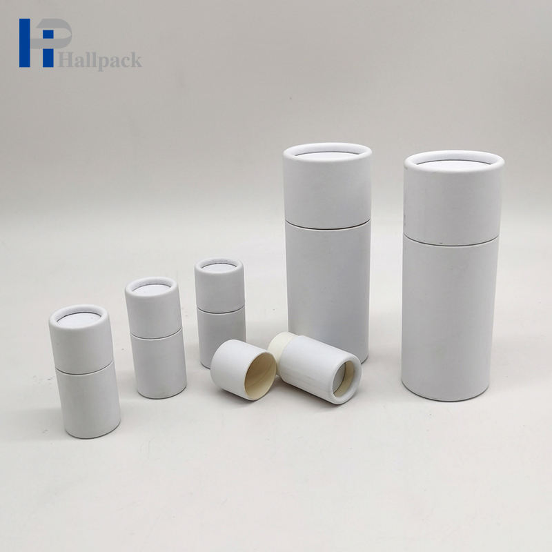 Tubo de embalagem de perfume impresso personalizado, caixa de café de papel, tubo de papel de embalagem