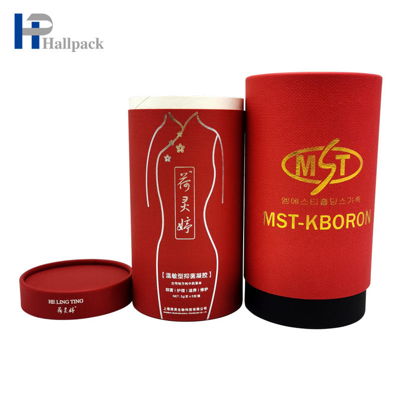 Tubo de papel cosmético brandnew do papel do cilindro dos tubos para vendas por atacado