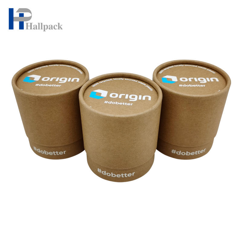 O papel da caixa do tubo do cilindro pode tubo de papel forte para o chocolate