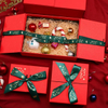 Caixa de embalagem de presente de Natal de design personalizado para chocolates biscoitos de biscoitos doces de aniversário presente de aniversário