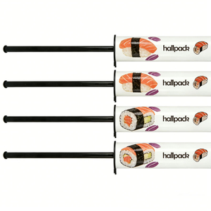 Caixa biodegradável do push pop do produto comestível do recipiente de papel do push-pop do sushi