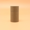 Novo design pimenta kraft tubo sal especiarias embalagem biodegradável recipiente de tubo de papel em pó solto