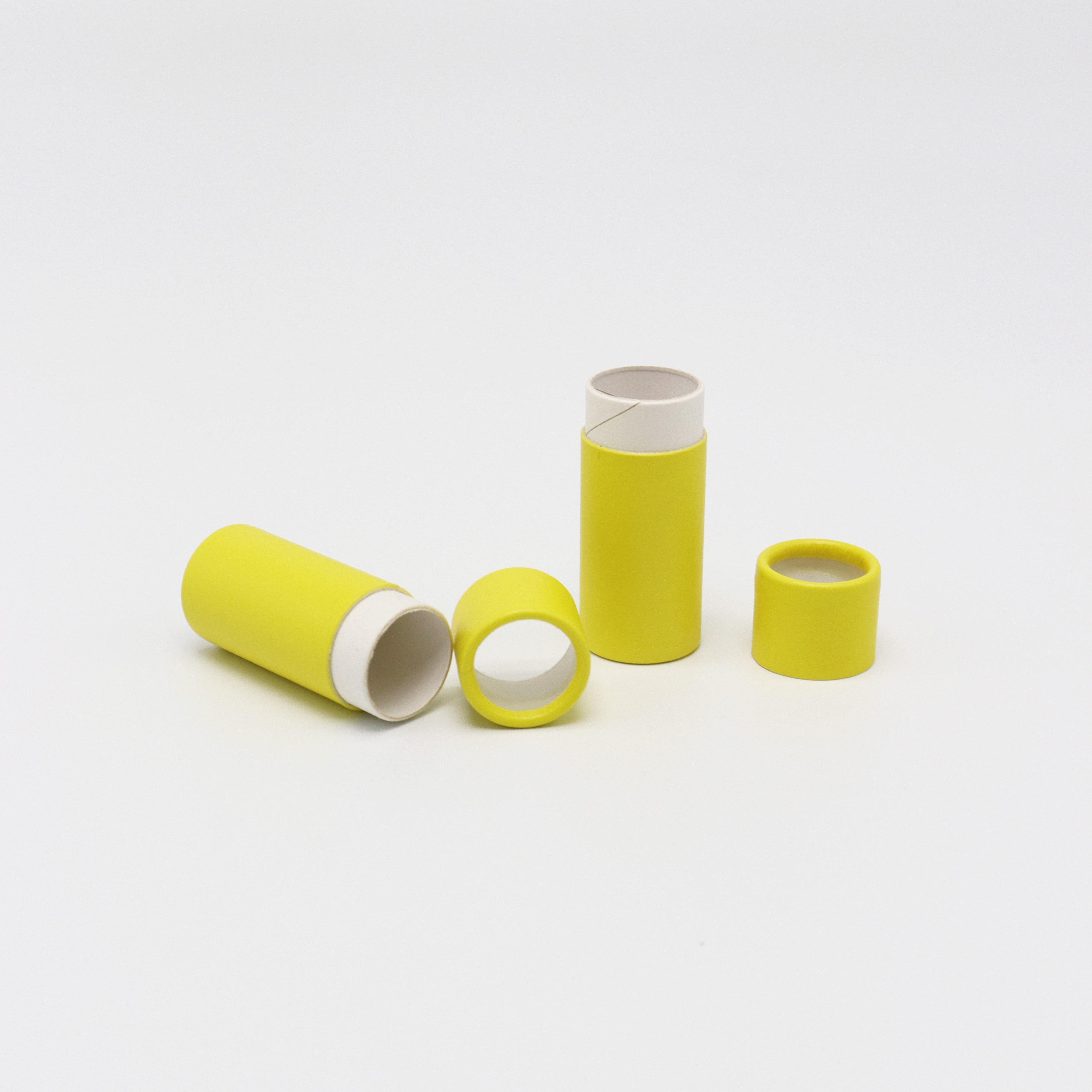 Caixa de papel kraft, cosméticos, impressão colorida, tubo de papel, caixa de embalagem, biodegradável, batom personalizado, tubo de papelão