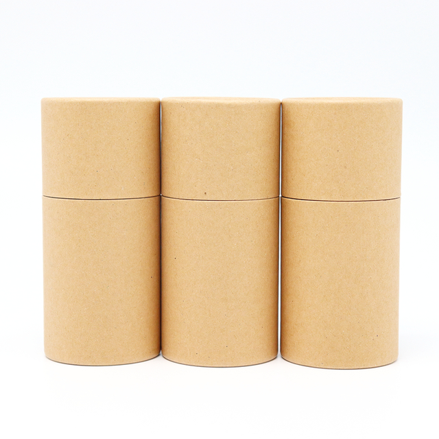 Eco amigável personalizado artigos de papelaria arte suprimentos caixa de cilindro de papelão tubo de papel embalagem para pintura pigmento caneta lápis coloridos