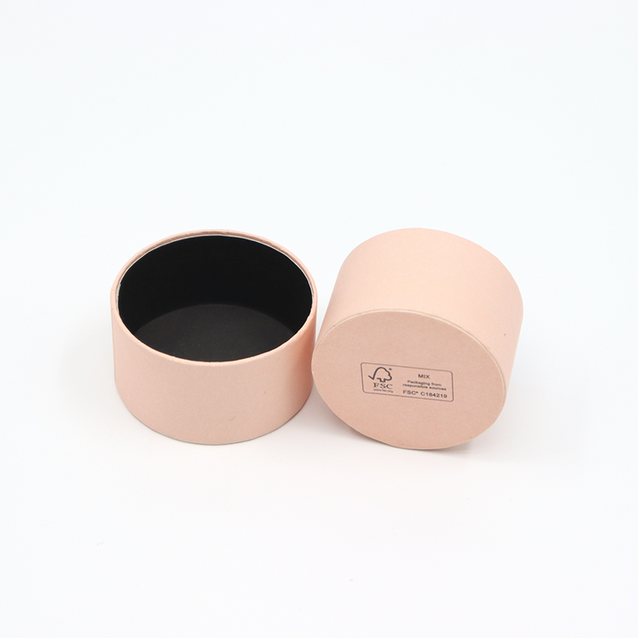 Caixa de cilindro de papelão para joias de luxo personalizada, tubo de papel, embalagem para relógio, brincos de pedras preciosas, pulseira, anel