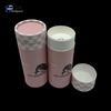 Tubo de papel de tamanho grande de qualidade perfeita Tubo de papel Kraft Core Caixas personalizadas com embalagem de logotipo Tubos transparentes Embalagem de papel
