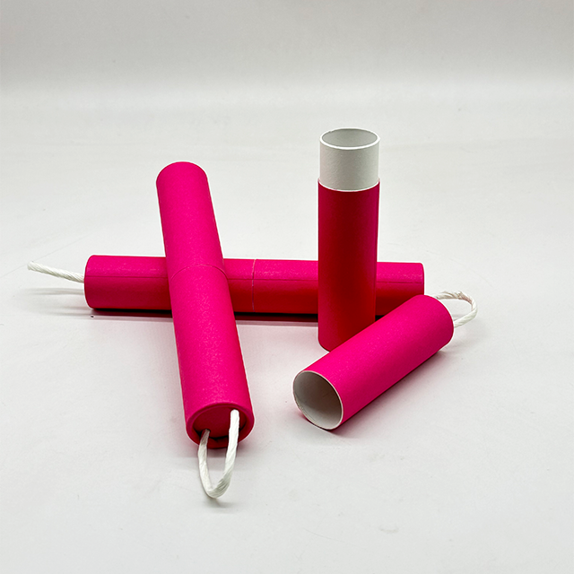 Caixa de tubo redondo de material biodegradável com design personalizado Hallpack para conjunto de presente com caixa de papel de cilindro Kraft de fita para escova