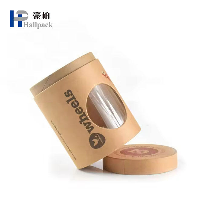 Conjunto de caixas de rosas de camurça preservadas, papelão de embalagem para flores, personalizado, biodegradável, formato redondo, papel, presente de flores