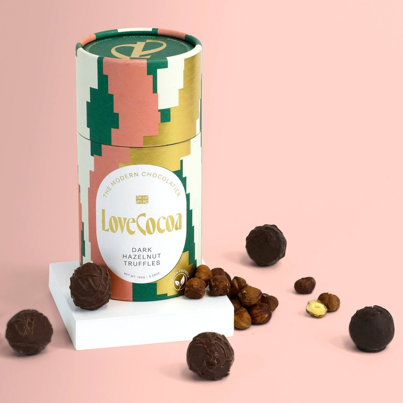 Embalagem de tubo de papel biodegradável para caixa de tubo redondo durável de chá de café de chocolate