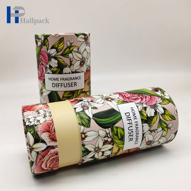 Alta qualidade biodegradável fosco placa de papel kraft tubo de papel redondo toalha roupas roupa interior lenço de seda presente embalagem de tubo de papel