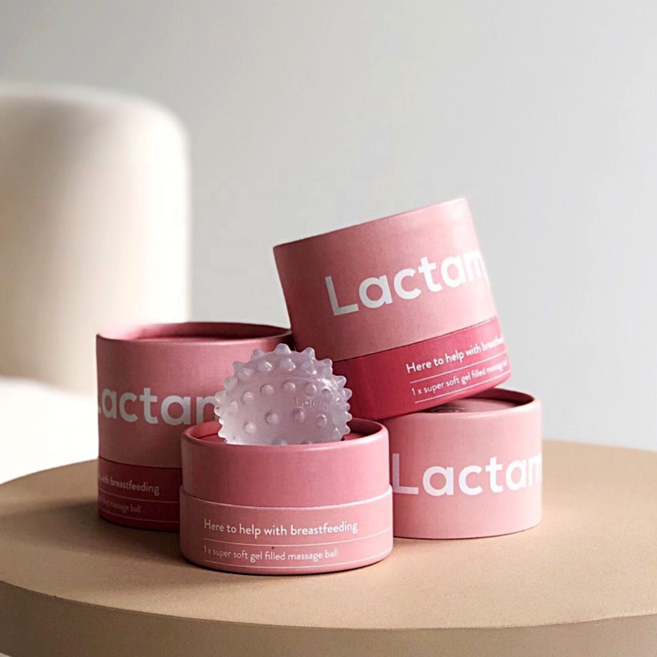 Preço de fábrica Design personalizado Embalagem de tubo redondo Embalagem de cilindro de papel biodegradável para vela de frasco de perfume