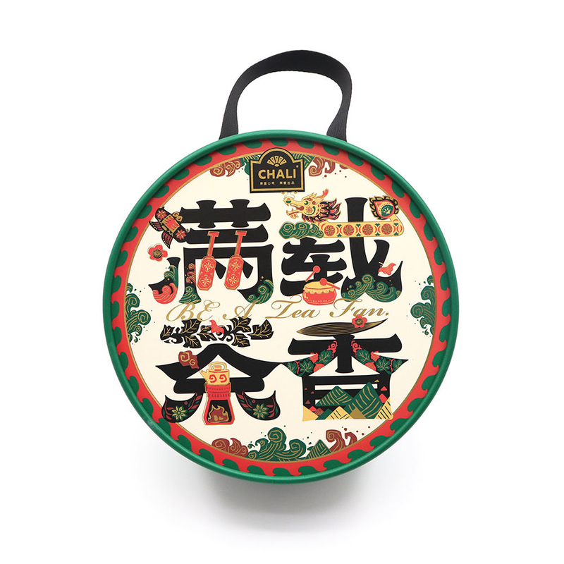 Design de luxo impresso mooncake bolinhos macaron sobremesa bolo de aniversário festa cilindro recipiente redondo tubo de papel embalagem