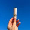 Hallpack 100% Plástico Livre de Papel Personalizado Tubo de Bálsamo Labial Forma Redonda Push Up Cilindro Loção Bar Tubos de Papel Embalagem