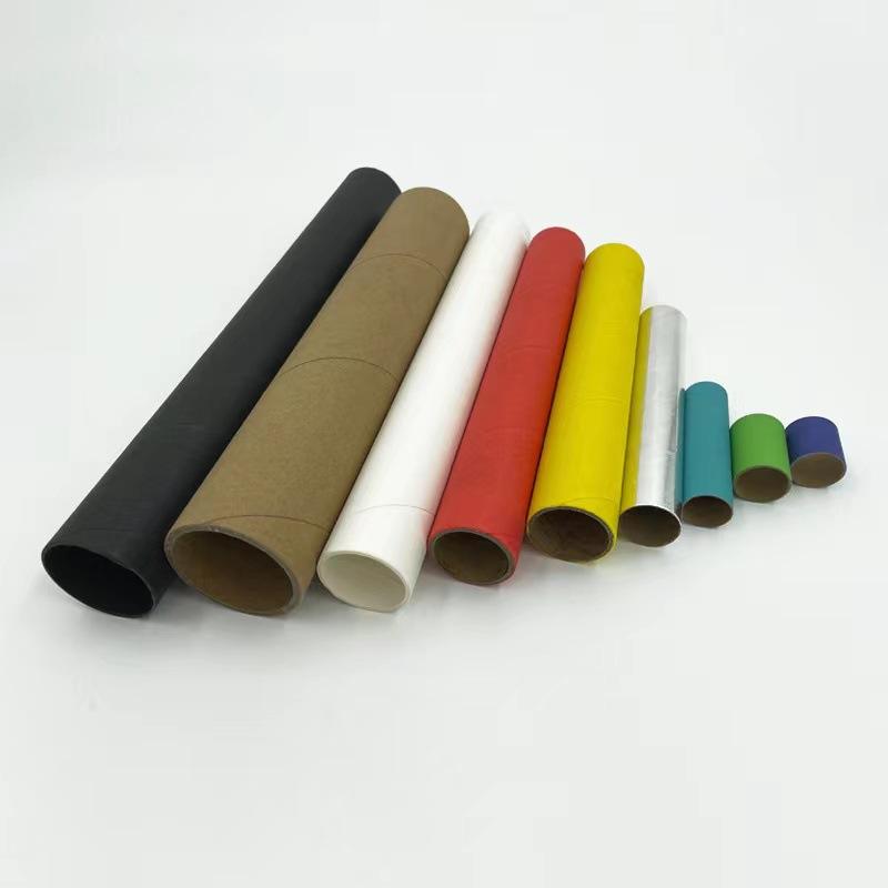 Tubo de cartaz A2 feito de papel Eco Kraft de 2 polegadas em estoque tubo de papel para embalagem