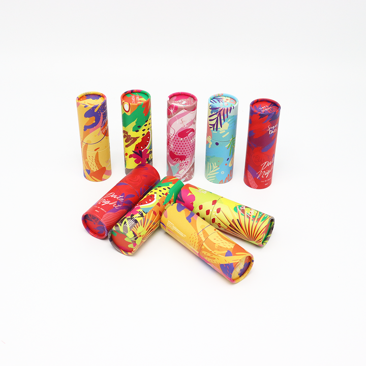 Embalagem de cosméticos personalizada de alta qualidade, caixa de cilindro de papelão, tubo de papel, embalagem para cuidados com a pele, ferramentas de maquiagem, perfume