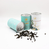 Embalagem de tubo de papel para embalagem de produtos alimentícios de sal e açúcar Tubo de papelão para pacote de tubo de suco, chá e café