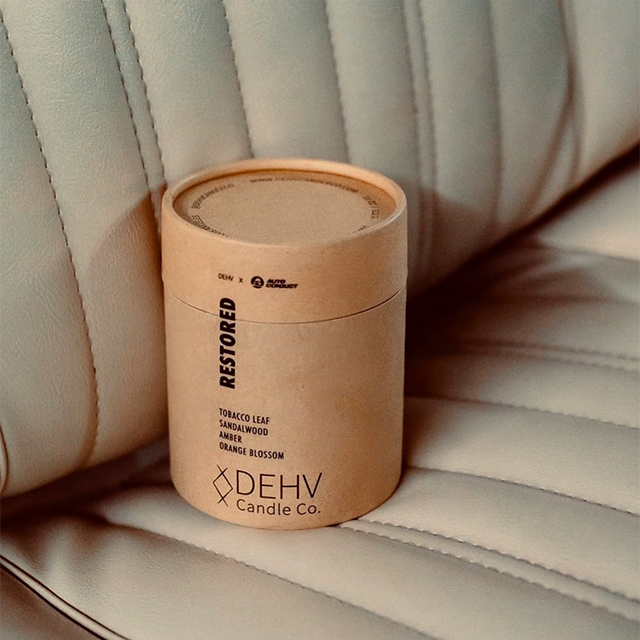 100% plástico livre de papelão biodegradável personalizado embalagem caixa de tubo redondo para envoltório de vela tubo de papel de alta qualidade