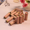 Tubo de papel desodorante Kraft reciclado de grau superior para barra de loção personalizar tubo de papel de batom personalizar tubo de bálsamo labial de papel