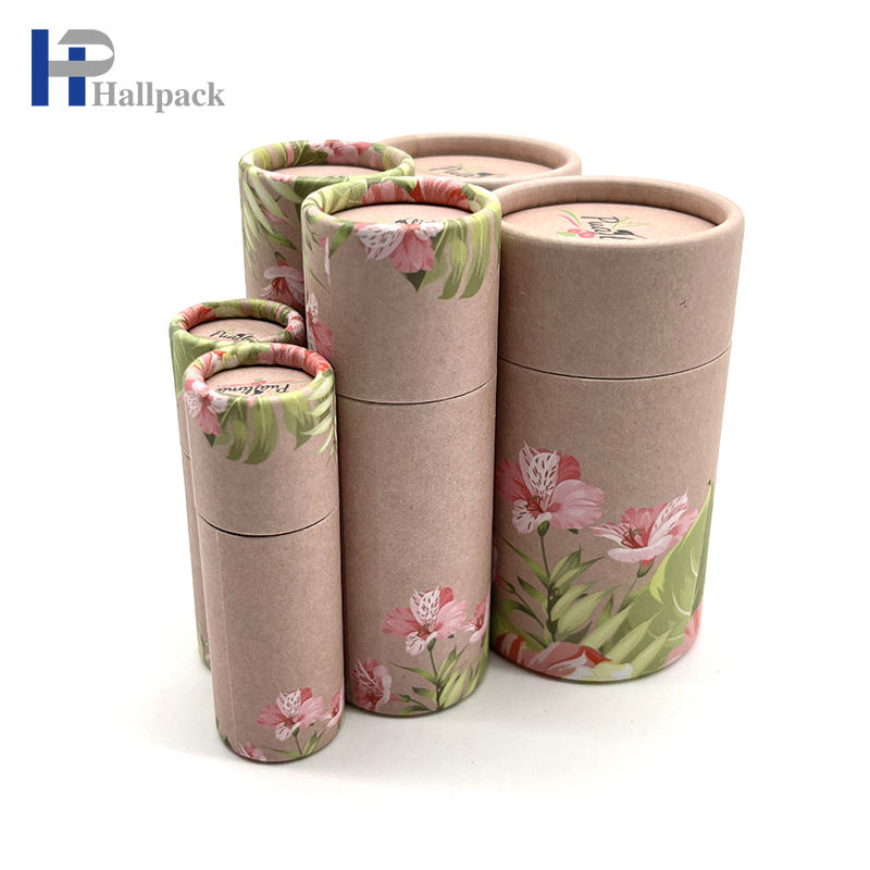 O vário cilindro do tamanho levanta tubos redondos do batom de Shell do papel do tubo do papel de embalagem