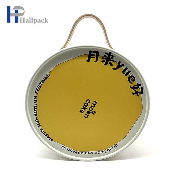 Tubo uv do papel do cartão do revestimento dos fabricantes que empacota com corda de couro da mão