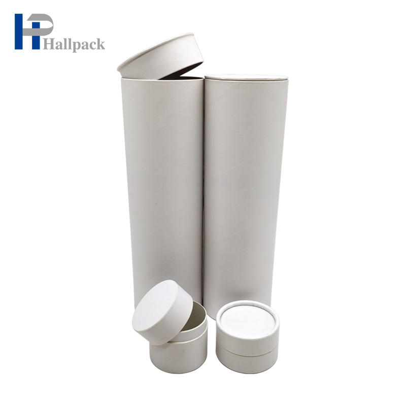 Tubo de papel de empacotamento do papel de creme de Skincare da mão para cuidados com a pele