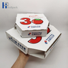 Design personalizado caixa de pizza impressa caixa de papel de embalagem de produto comestível