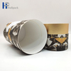 Cilindro biodegradável da roupa que empacota o tubo redondo de papel feito sob encomenda do ofício