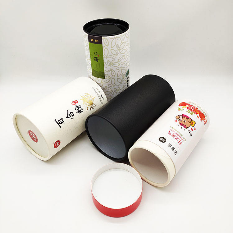 Produtos de saúde Venda Direta da Fábrica Roun Tubo Tubos de Papel de Embalagem Biodegradável