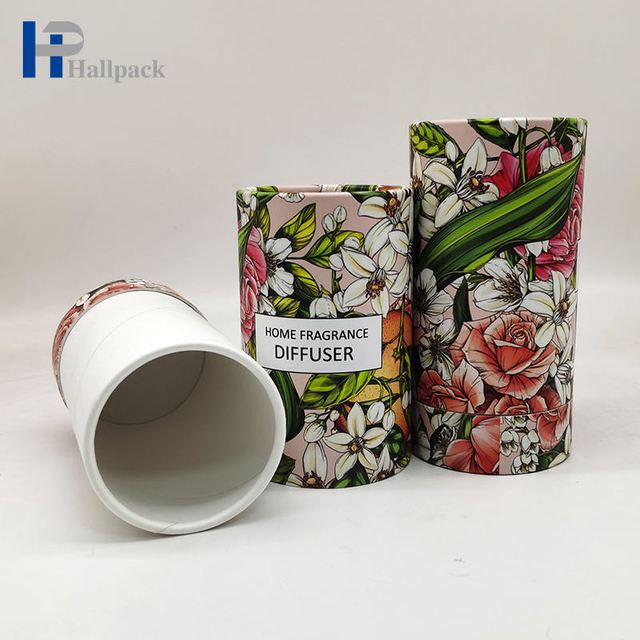 Novo estilo difusor tubo de papel acessórios de moda redondo tubo de papel kraft