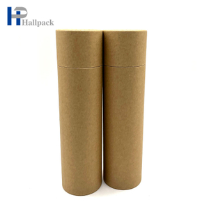 Tubo de papel do papel do cilindro do cartucho nenhum tubo de papel de embalagem de Brown da impressão