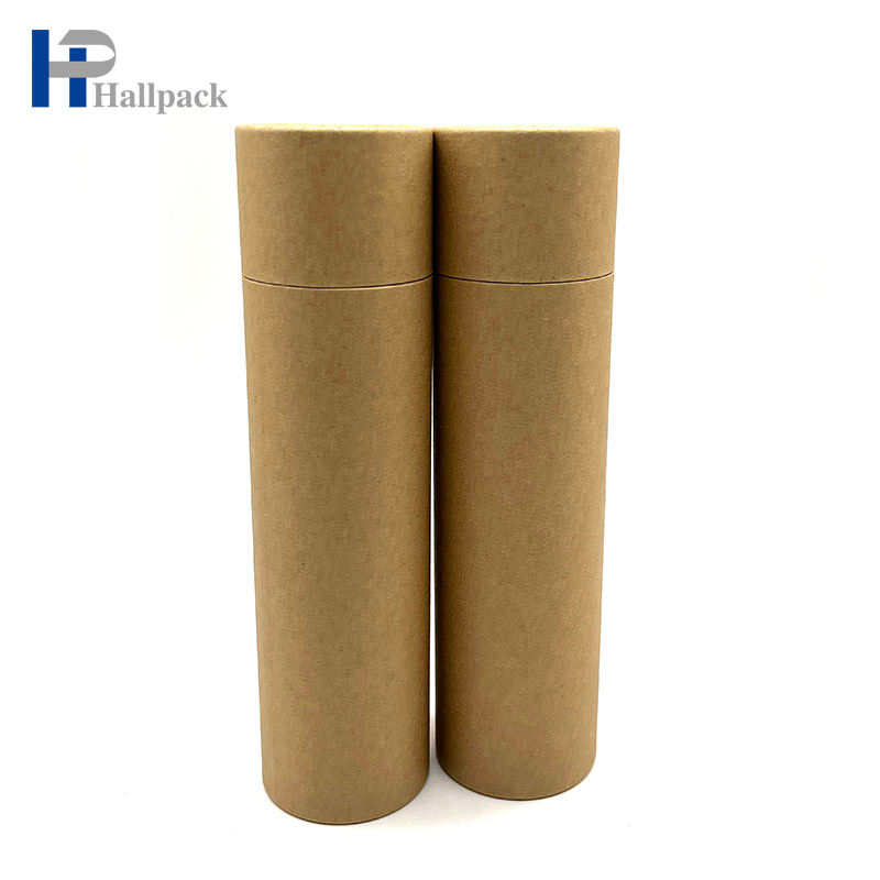 Tubo de papel do papel do cilindro do cartucho nenhum tubo de papel de embalagem de Brown da impressão