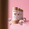 Material reciclável Tubo de papel de design personalizado para suplementos de colágeno embalagens de bebidas sólidas