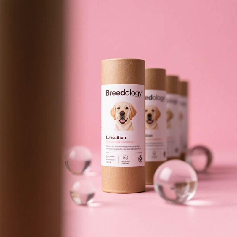 Material reciclável Tubo de papel de design personalizado para suplementos de colágeno embalagens de bebidas sólidas