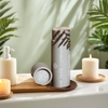 A forma redonda personalizada papel biodegradável do tubo do bálsamo labial levanta o empacotamento dos tubos de papel da barra da loção do cilindro