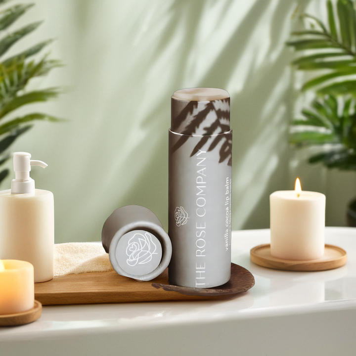 A forma redonda personalizada papel biodegradável do tubo do bálsamo labial levanta o empacotamento dos tubos de papel da barra da loção do cilindro