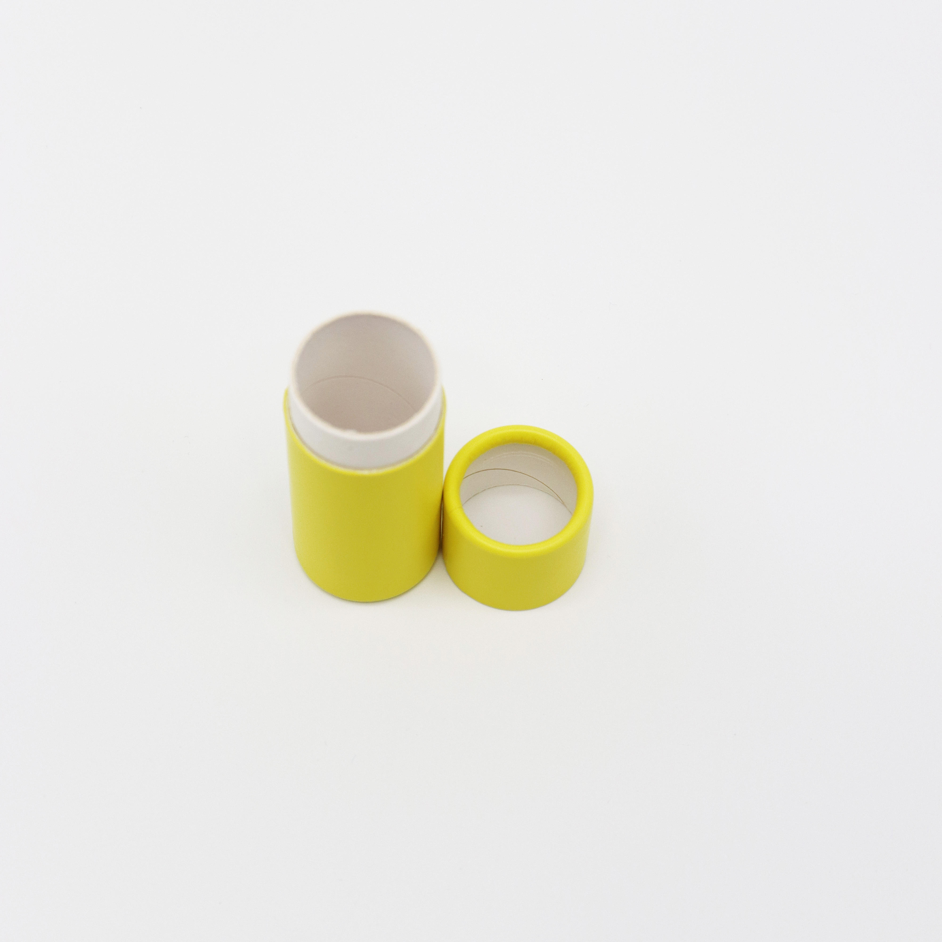 Caixa de papel kraft, cosméticos, impressão colorida, tubo de papel, caixa de embalagem, biodegradável, batom personalizado, tubo de papelão