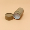 Novo design pimenta kraft tubo sal especiarias embalagem biodegradável recipiente de tubo de papel em pó solto