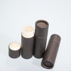 Tubos de lipbalm de papel desodorante preto de 5ml com preço baixo