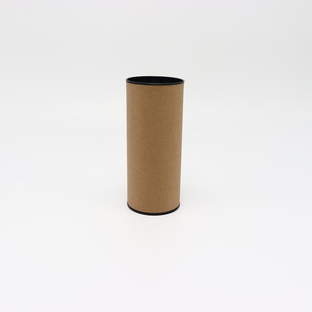 Tubo de papel redondo de qualidade alimentar embalagem direto da fábrica chá completo artesanato papel kraft proteção ambiental para amostra personalizada