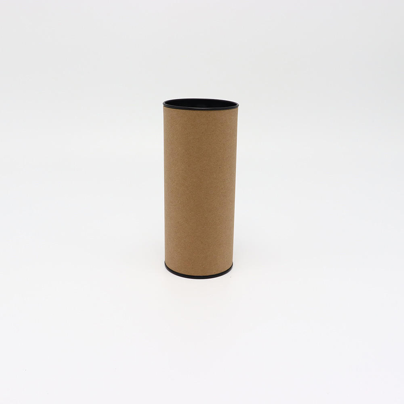 Tubo de papel redondo de qualidade alimentar embalagem direto da fábrica chá completo artesanato papel kraft proteção ambiental para amostra personalizada