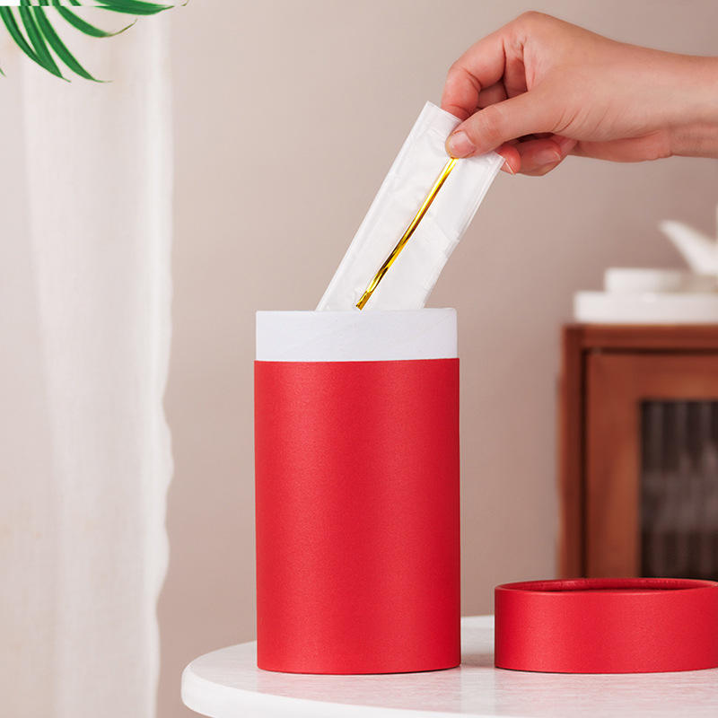 Impressão personalizada Embalagem de alimentos Embalagem de caixa de cilindro de papelão Embalagem de tubo de papel de café de nozes