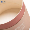 Amostra grátis novo material rosa doce skincare cilindro cosmético caixa de embalagem redonda recipiente papelão prink tubo de papel cosmético