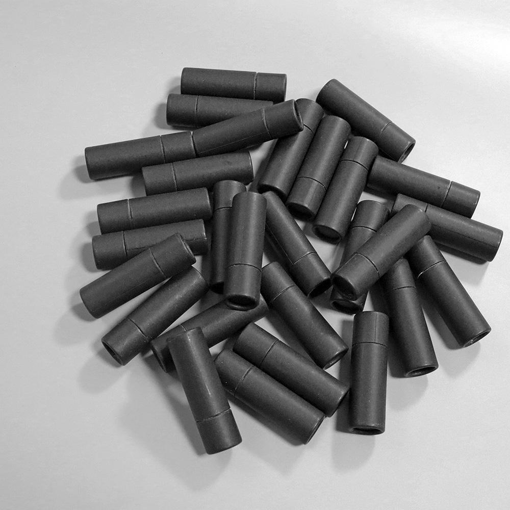 Novo logotipo personalizado 100ml óleo embalagem chá preto papel batom desodorante tubo