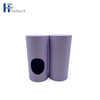 Eco personalizado artesanato tubos de papel recipiente redondo papelão cachecol roupa interior cilindro tubo de papel embalagem com janela