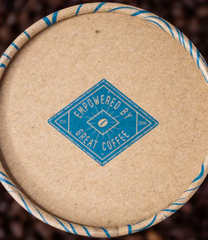 Eco amigável papelão solto chá café feijão cilindro redondo caixa de embalagem de grau alimentício tubo de papel à prova de umidade tubo de papel kraft