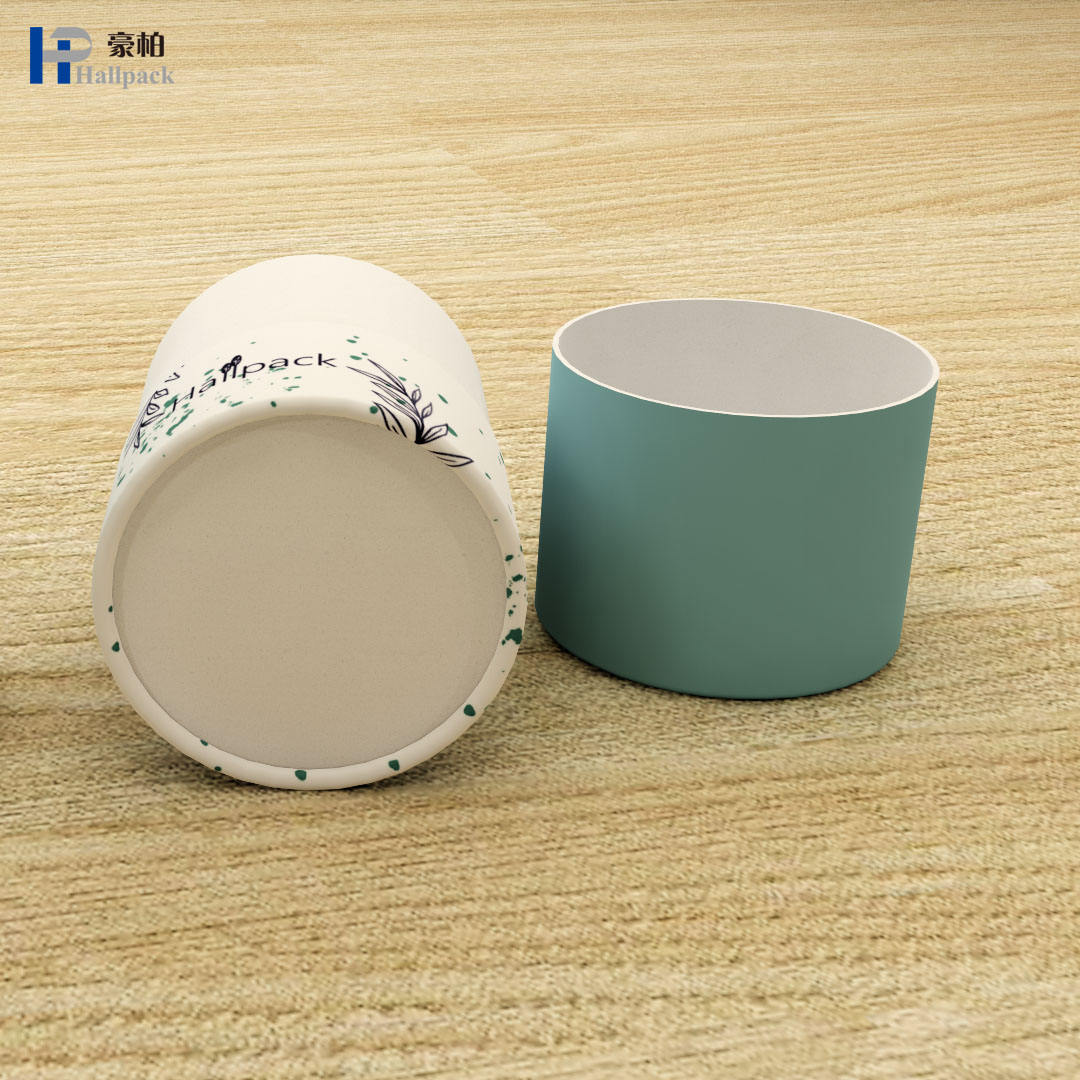 Tubo de papel Kraft Solução de embalagem durável e versátil Embalagem de tubo de papel Kraft redondo criativo impresso personalizado