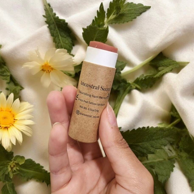 Batom push up biodegradável, tubo de papel kraft, recipiente de papelão para cosméticos, bálsamo labial, tubos de papel de embalagem